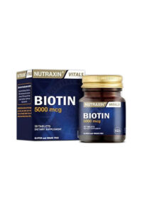 قرص بیوتین نوتراکسین مدل 5000 Mcg – بسته ۳۰ عددی