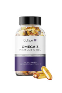 قرص روغن ماهی Collagen Forte بسه ۹۰ عددی