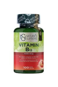 کپسول ویتامین B12 برند Natures Supreme – بسته ۶۰ عددی