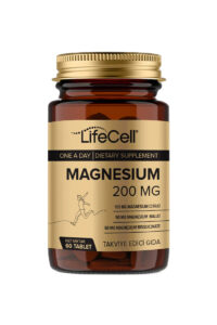منیزیم سیترات،مالات،بی گلیسینات ۲۰۰ میلی گرم Lifecell – بسته ۶۰ عددی