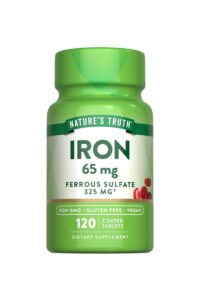 قرص آهن Nature’s Truth – بسته 120 عددی