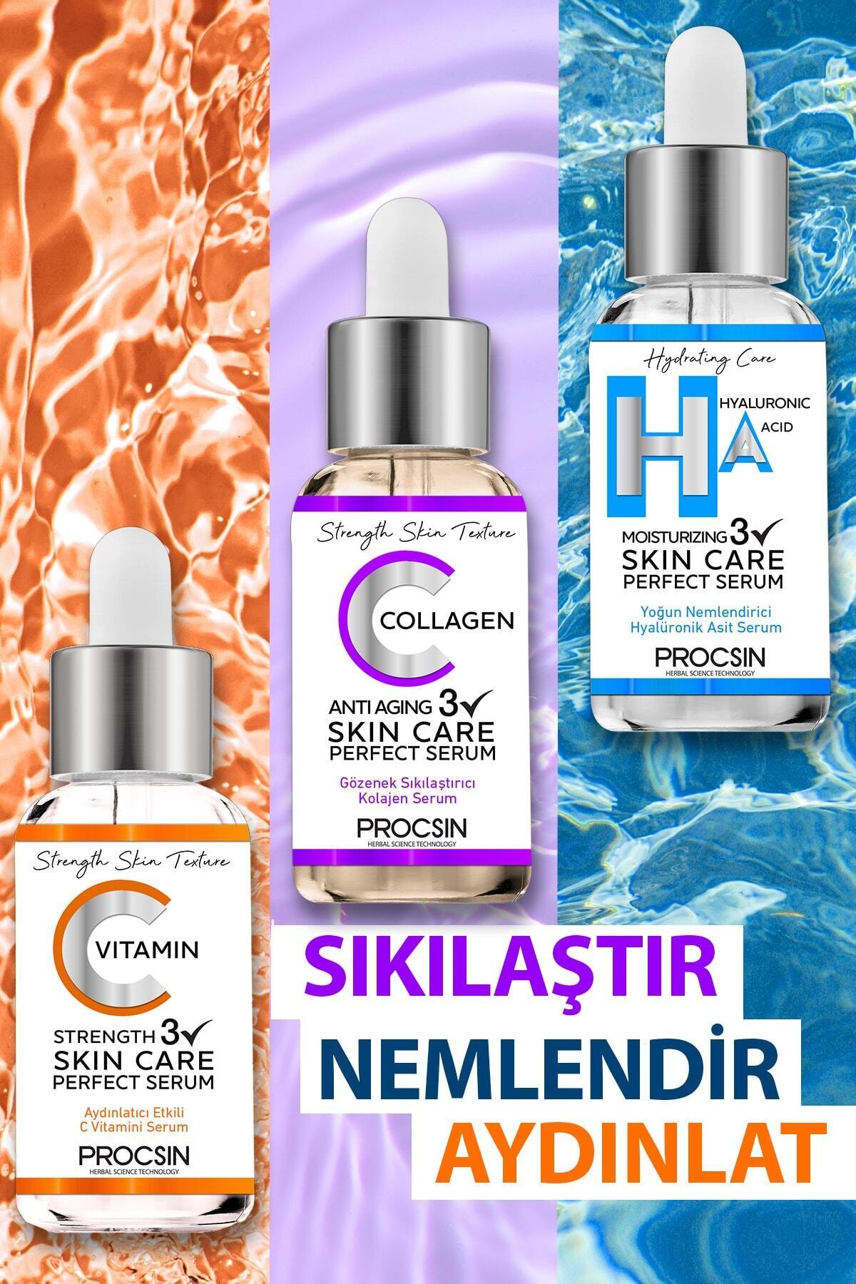 پک سرم پوست پروکسین مدل skin care serum
