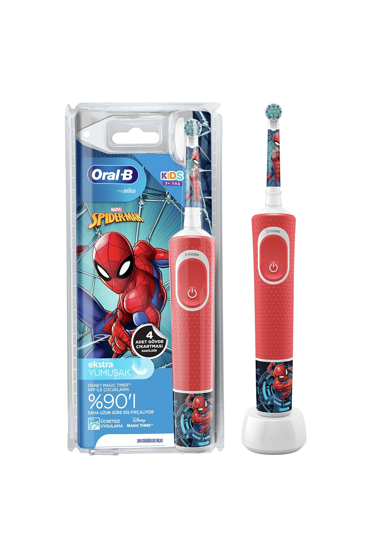 مسواک برقی بچگانه طرح مردعنبکوتی Oral-B مدل D100