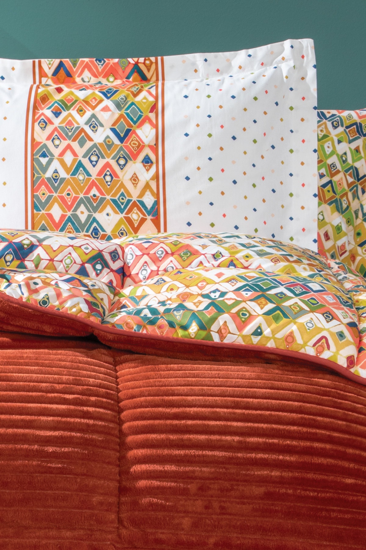ست رو تختی یک نفره یاتاش مدل Diamond کد 1518471