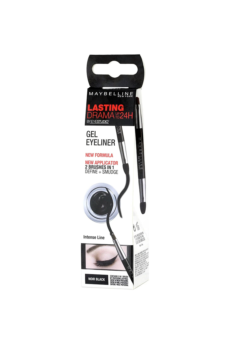 خط چشم میبلین مدل Gel Eyeliner کد 01