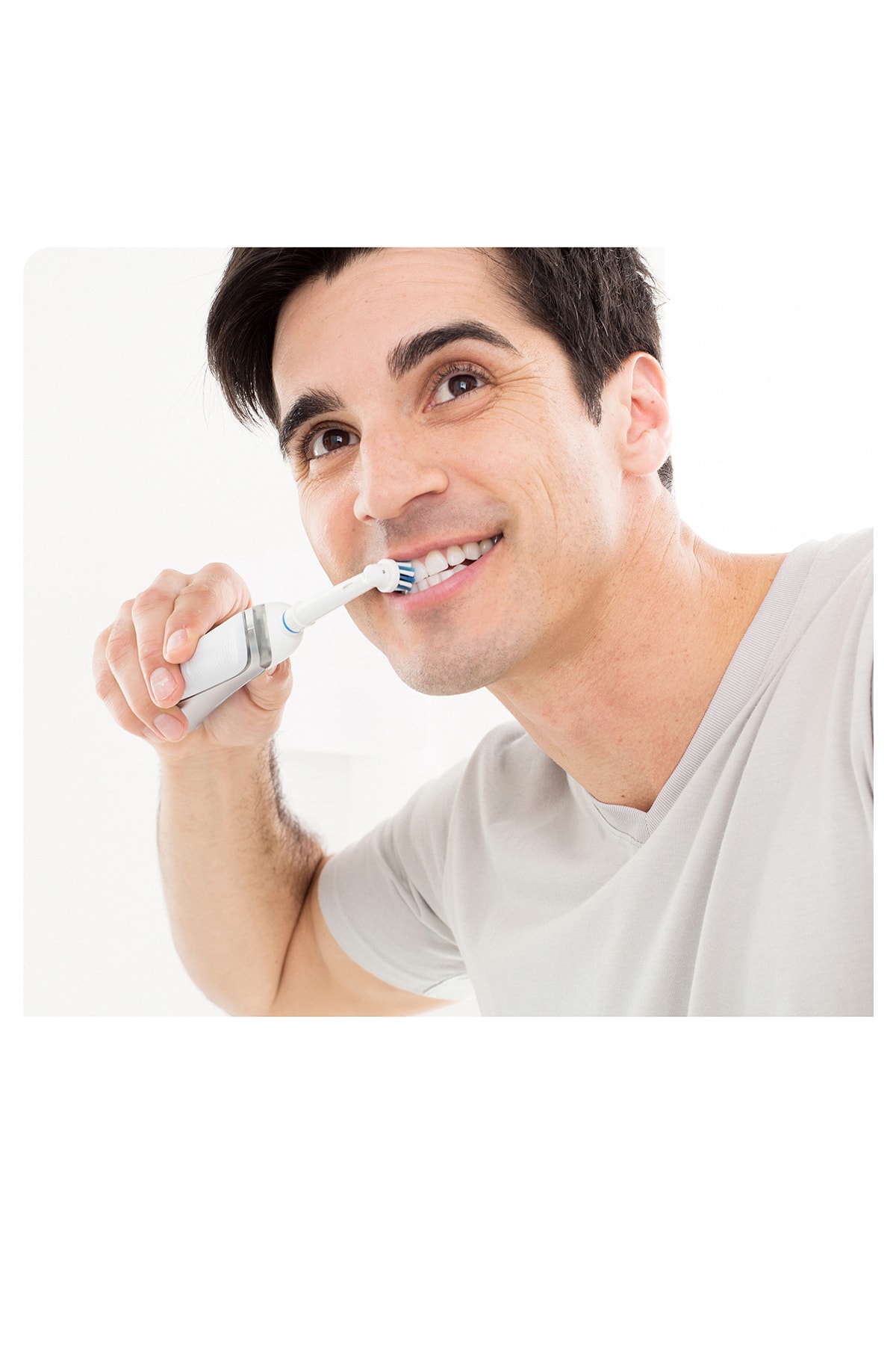 سری یدک مسواک شارژي اورال بی مدل 3D white بسته 4 عددی - تصویر 6