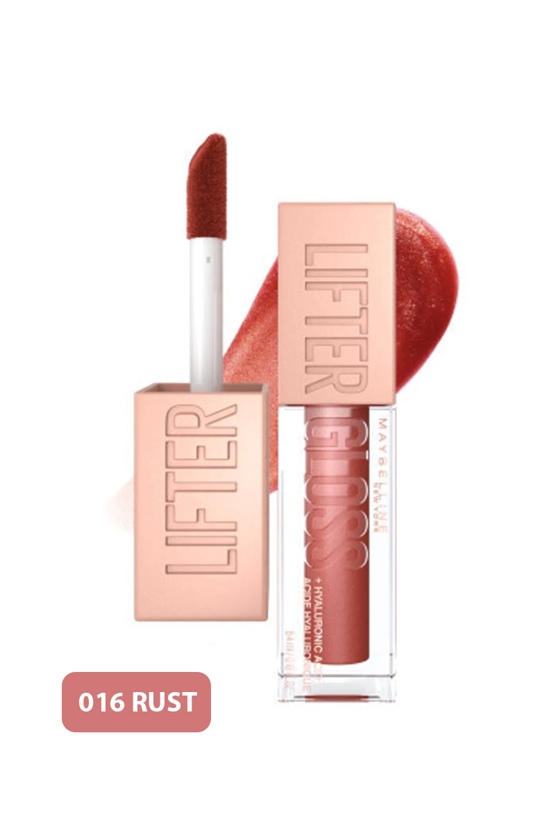 براق کننده لب میبلین مدل Lifter Gloss کد 016 RUST