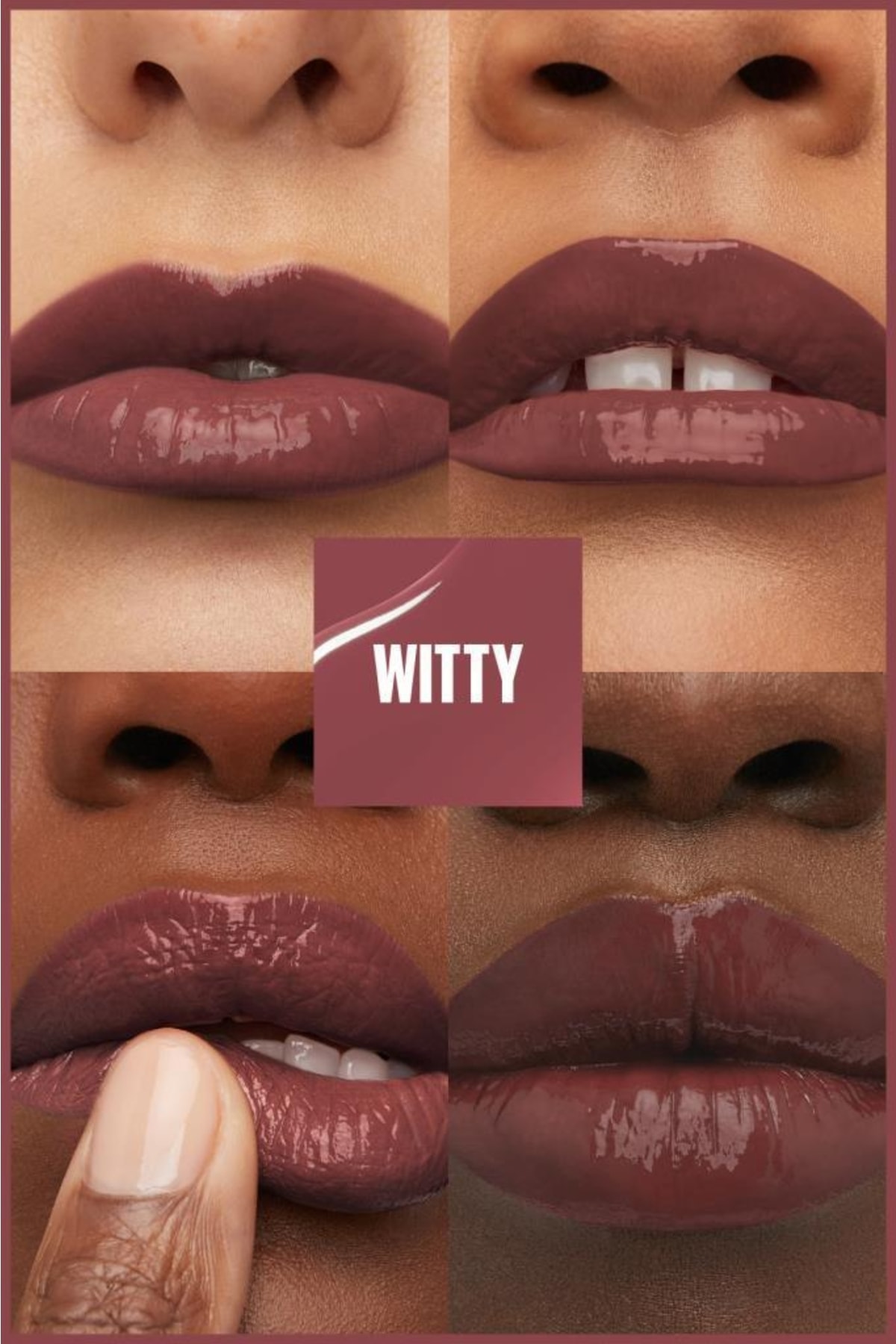 رژ لب مایع میبلین مدل super stay Vinyl Ink کد رنگ 40 Witty - تصویر 3