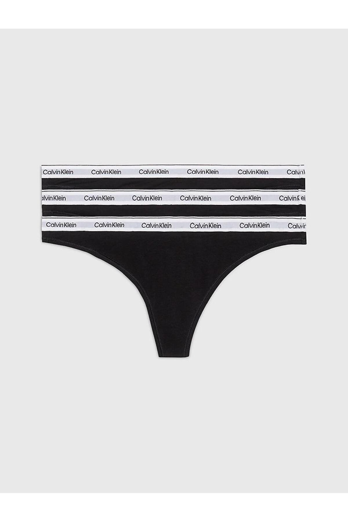 ست شورت سه تایی نخ پنبه زنانه Calvin Klein
