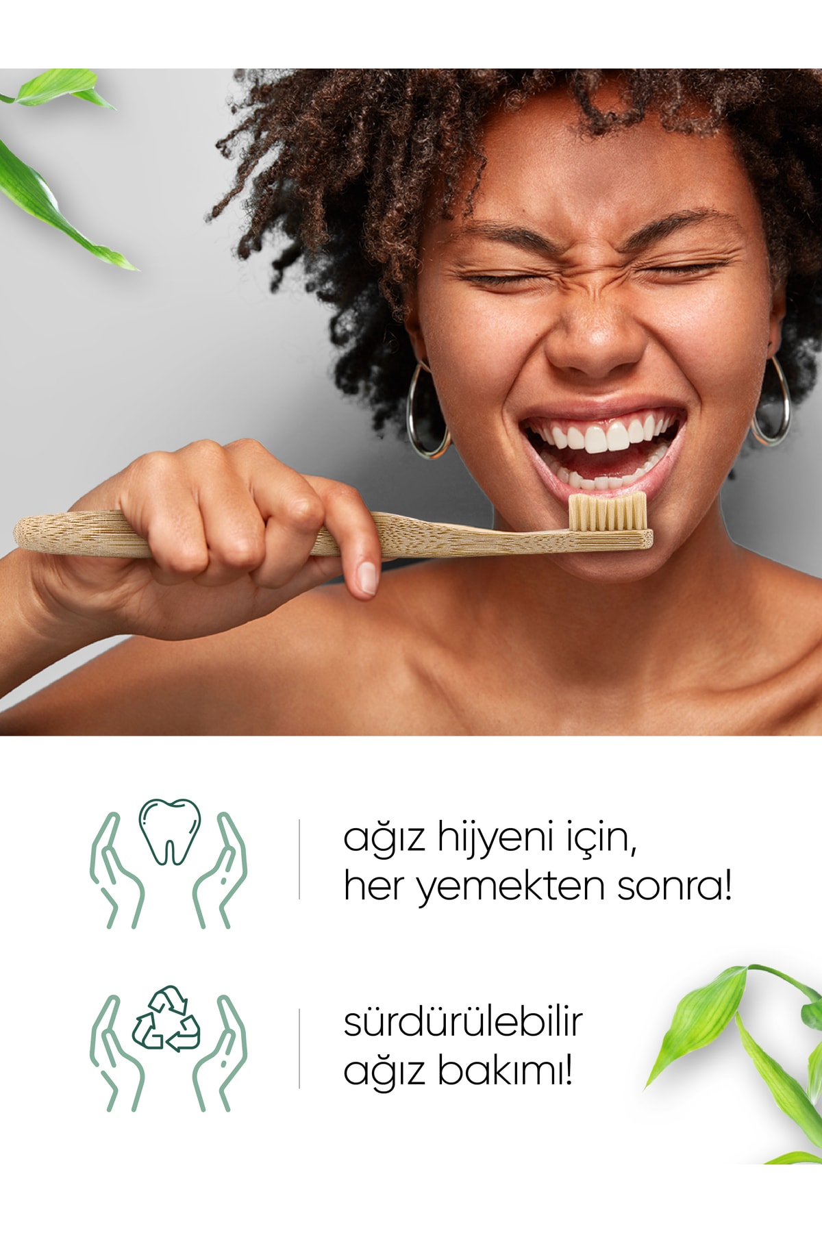 مسواک گیاهی بامبو TBRUSH مدل نرمال - تصویر 6