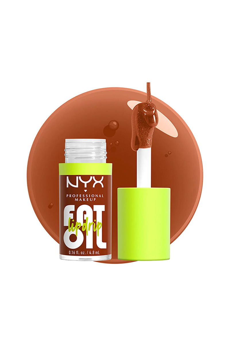 برق لب NYX مدل Fat Oil رنگ Scrollin