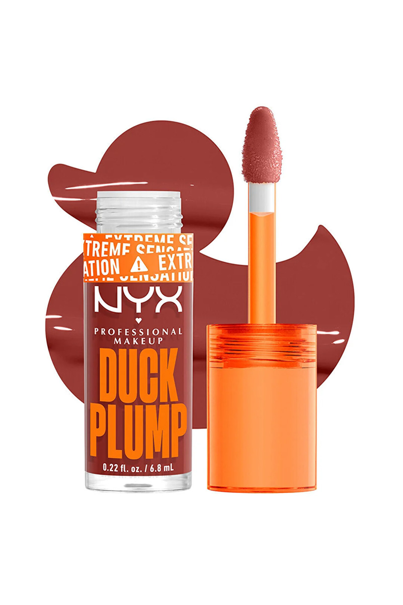 برق لب NYX مدل Duck Plump کد 06 Brick Of Time