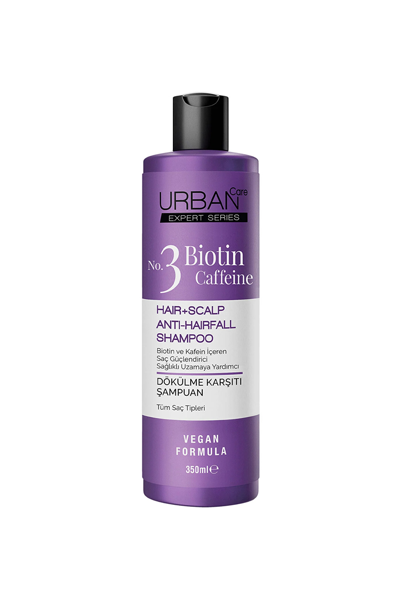 شامپو بیوتین و کافئین اربن کر 350ml