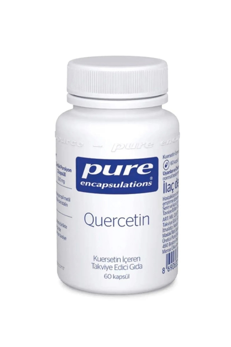 کپسول کوئرستین Pure Encapsulations بسته ۶۰ عددی