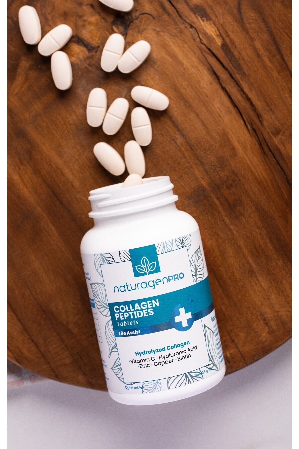 قرص کلاژن هیدرولیز شده Naturagen - بسته ۹۰ عددی - تصویر 7
