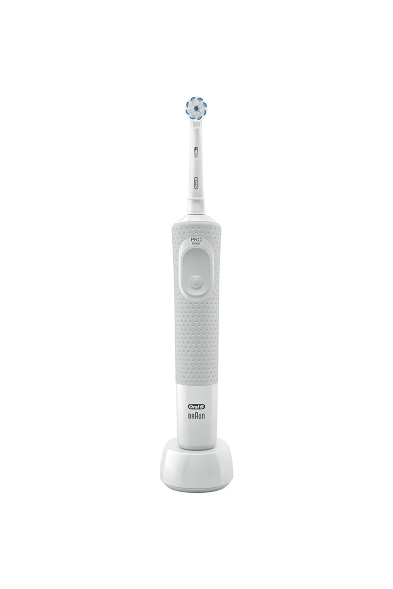 مسواک برقی Oral-B مدل D100 رنگ نقره ای