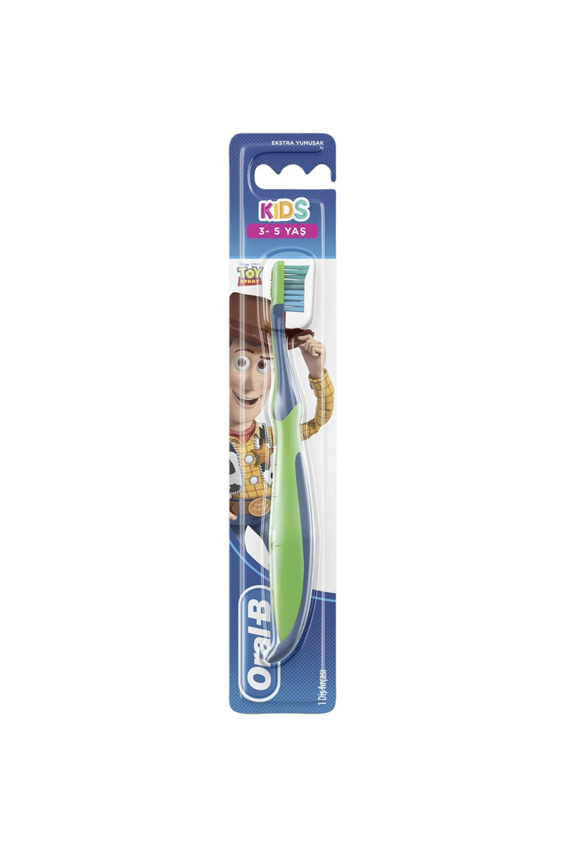 مسواک کودک Oral-B بالای 3 سال رنگ سبز