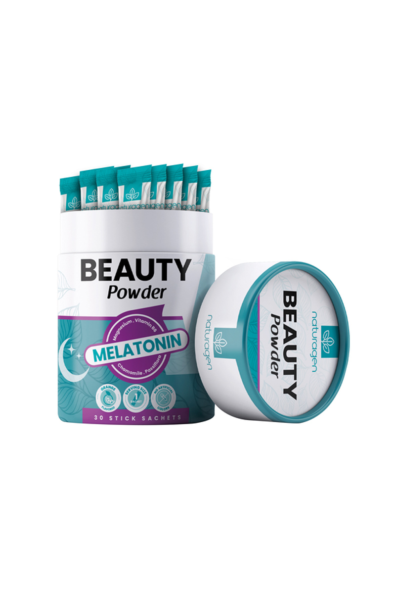 پودر ملاتونین Naturagen - بسته 30 عددی