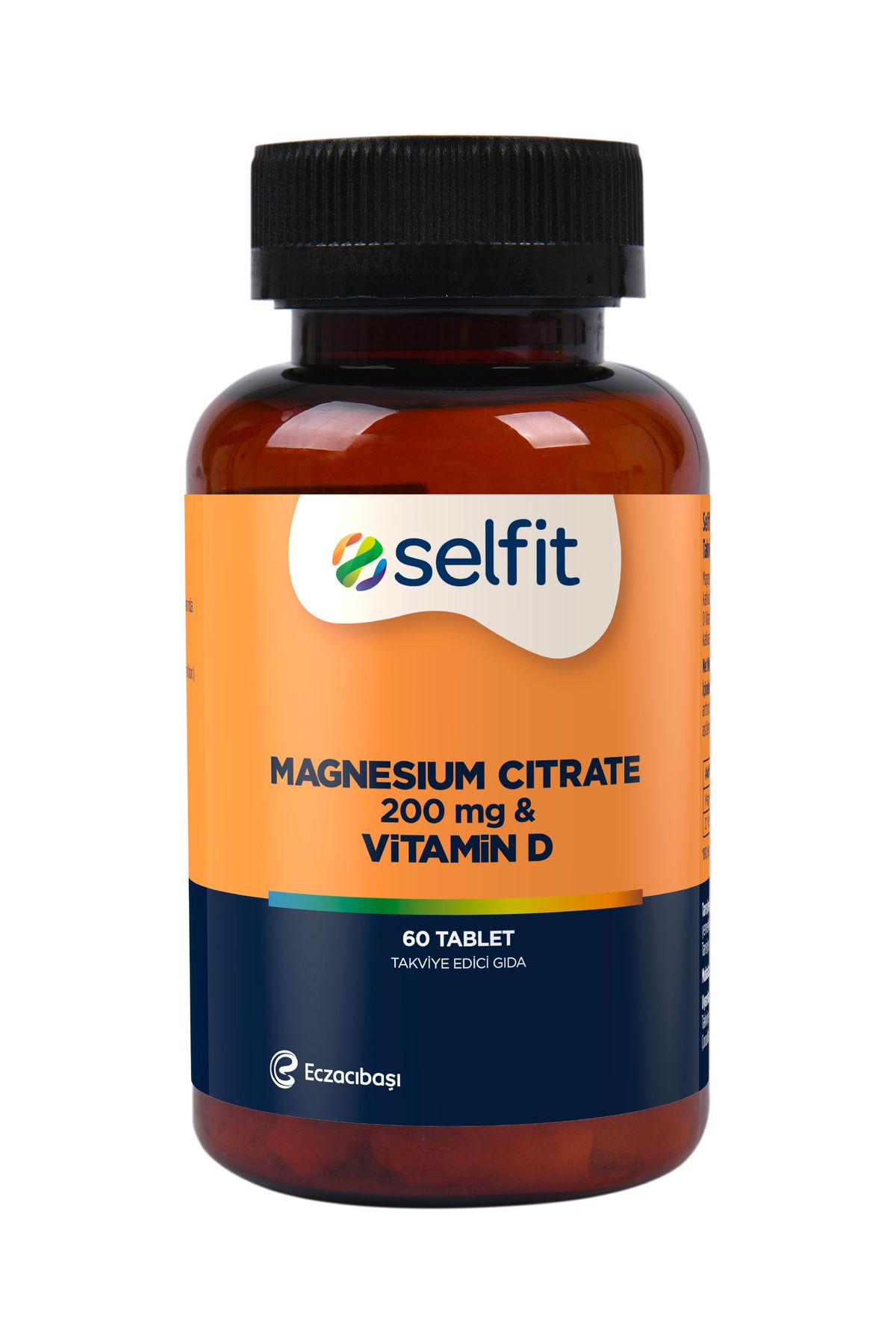 قرص منیزیم سیترات و ویتامین D برند Selfit - بسته ۶۰ عددی - تصویر 7