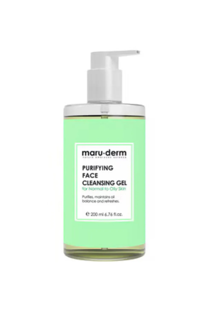 ژل شستشوی صورت اسید سالیسیلیک پوست مختلط و چرب مارودرم حجم 200 ml