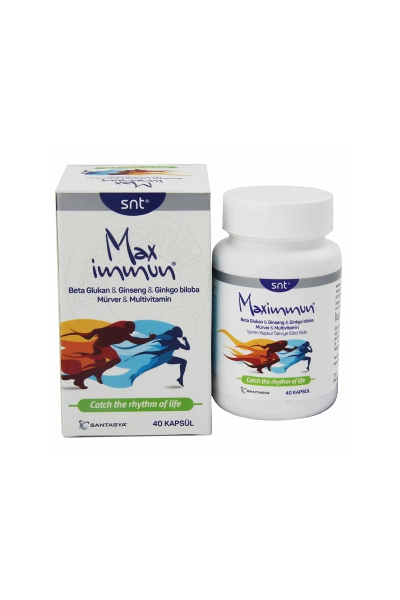 کپسول مکمل غذایی Max İmmun  – بسته 40 عددی