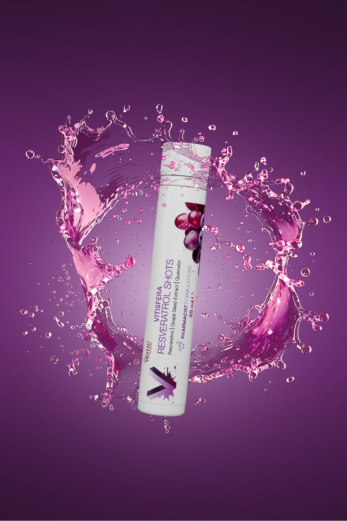 پک شربت رزوراترول Vitisfera – مقدار 20×25 ml