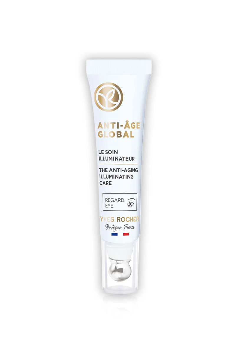 کرم دور چشم کافئین و ویتامین E ایوروشه حجم 15 ml