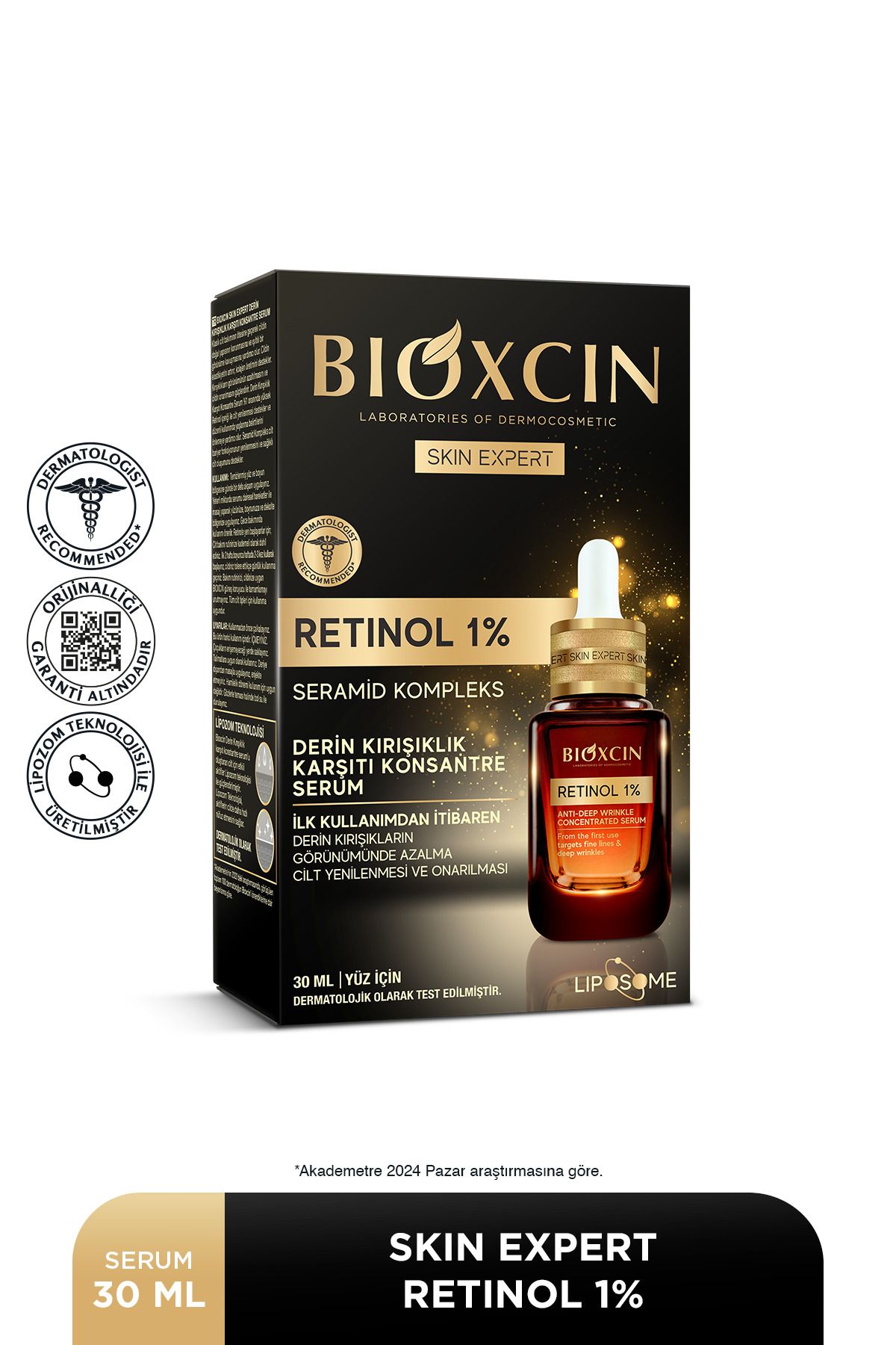 سرم ضد چروک رتینول بیوکسین حجم 30 ml