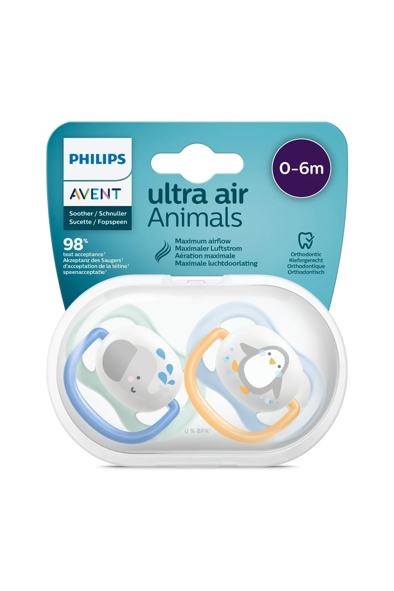 پستانک الترا ایر Philips Avent مدل 74scf080/05