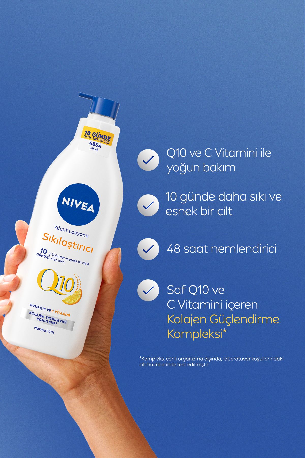 لوسیون بدن سفت کننده و مرطوب کننده کلاژن NIVEA حجم 400 ml