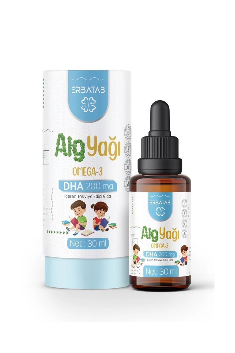 قطره امگا ۳ کودکان Erbatab - حجم 30 ml