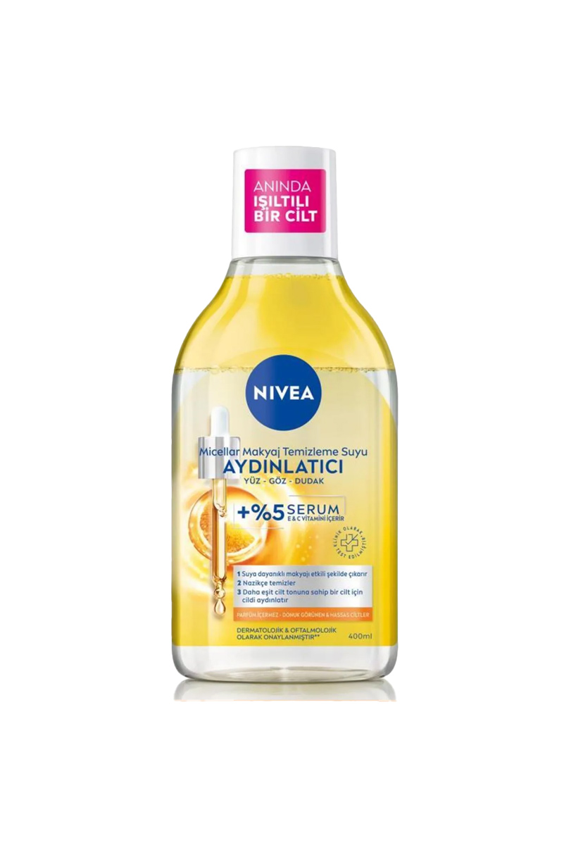 میسلار واتر پوست های کدر و حساس NIVEA حجم 400 ml