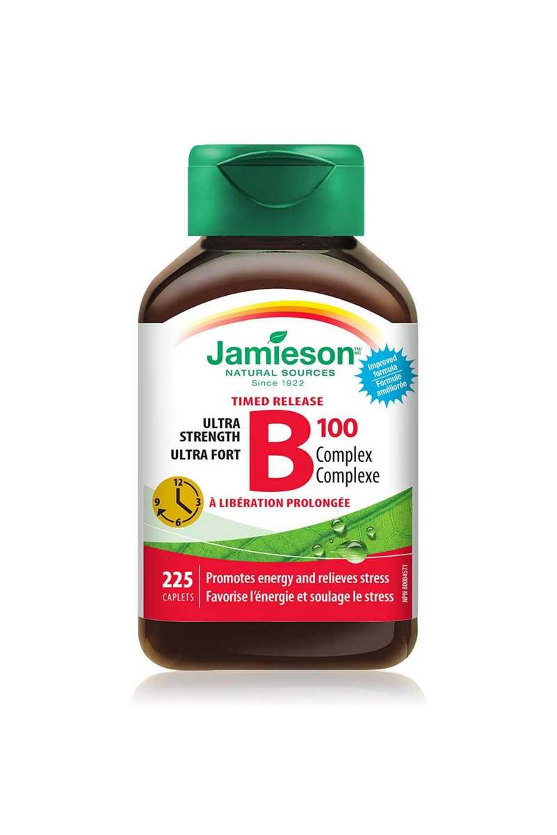 قرص ویتامین B کمپلکس Jamieson - بسته 225 عددی