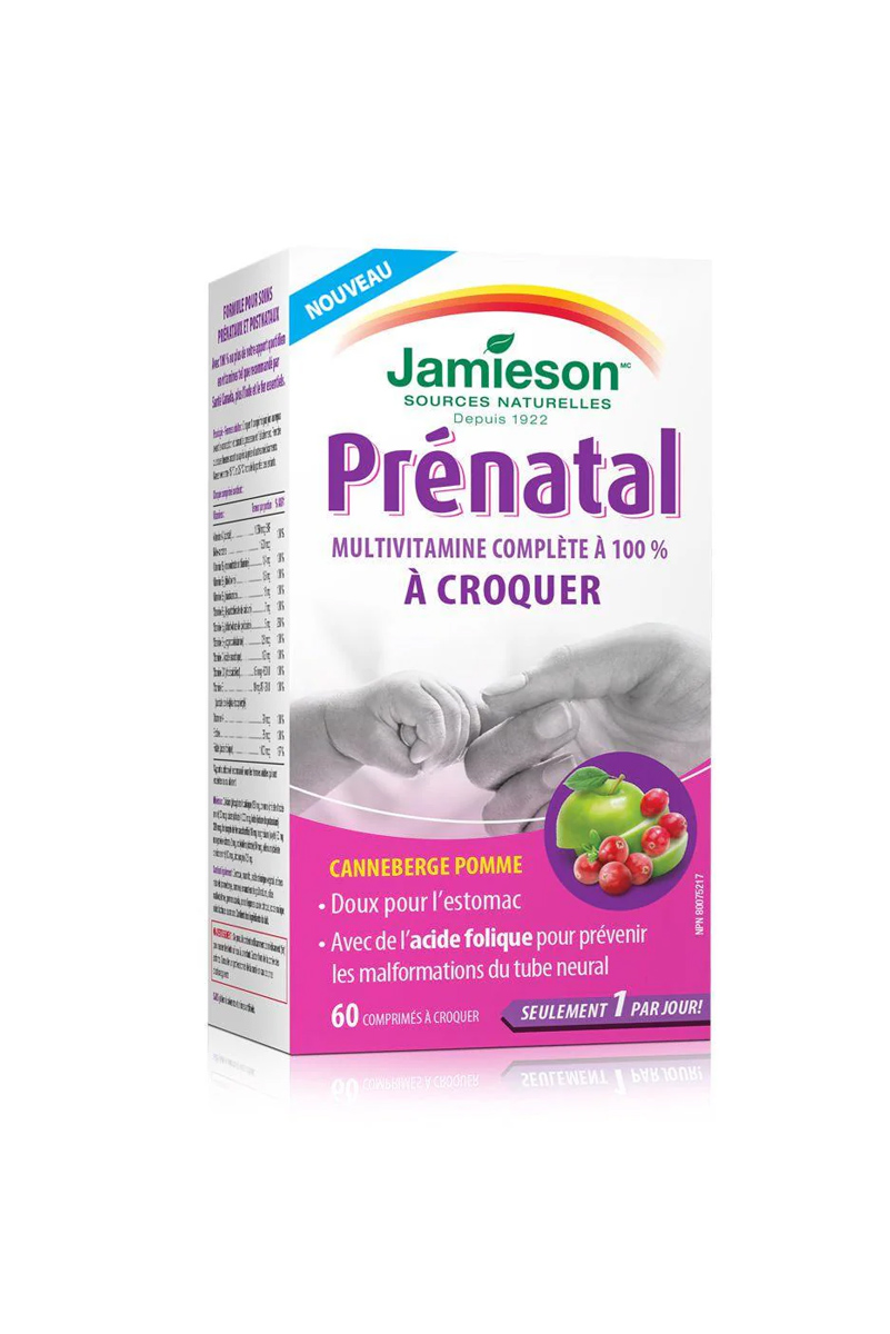 قرص مولتی ویتامین پریناتال Jamieson - بسته 60 عددی
