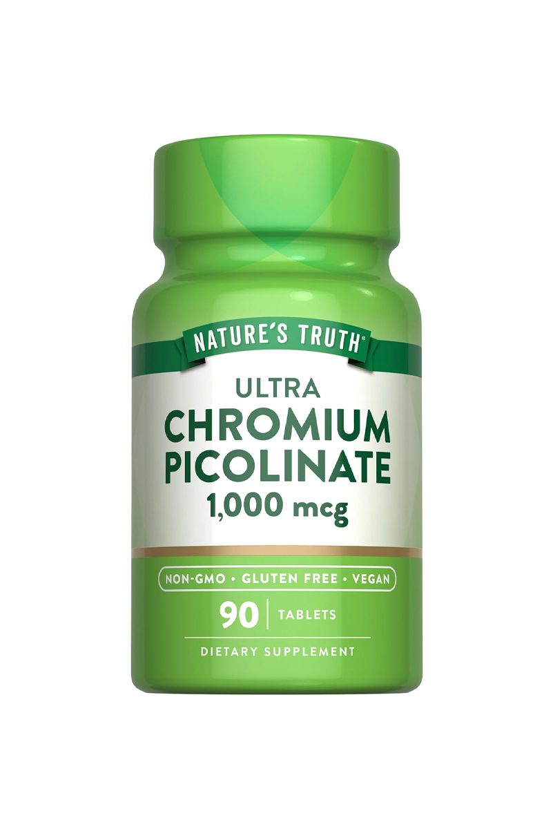 قرص Chromium Picolinate برند Nature's Truth - بسته 90 عددی
