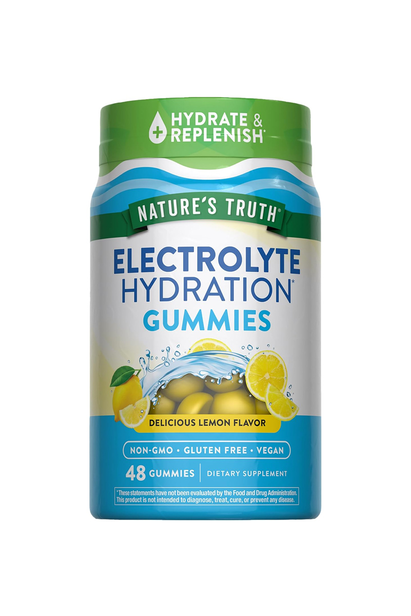 پاستیل Electrolyte Gummies برند Nature's Truth - بسته 48 عددی