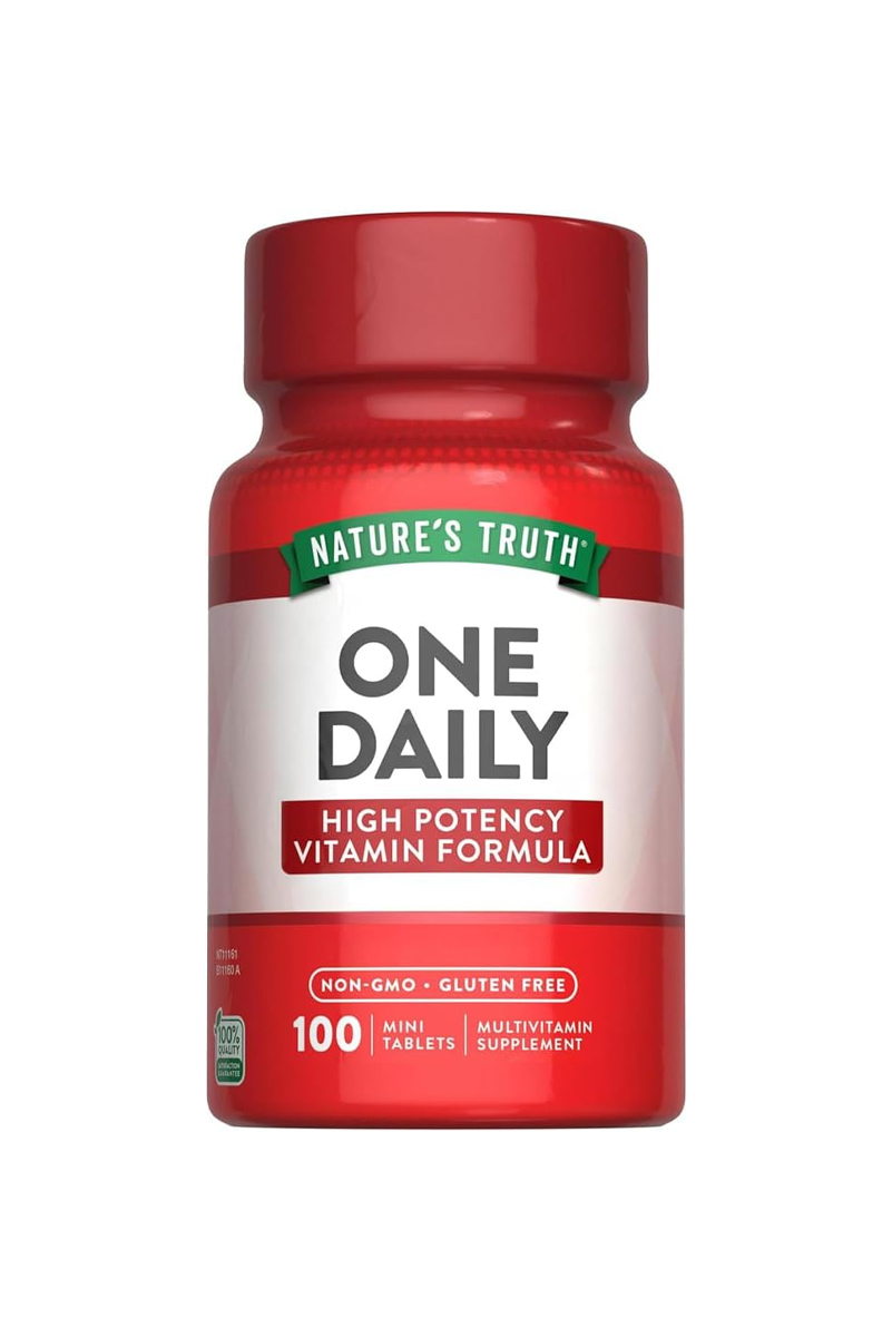 قرص مولتی ویتامین روزانه Nature’s Truth – بسته 100 عددی