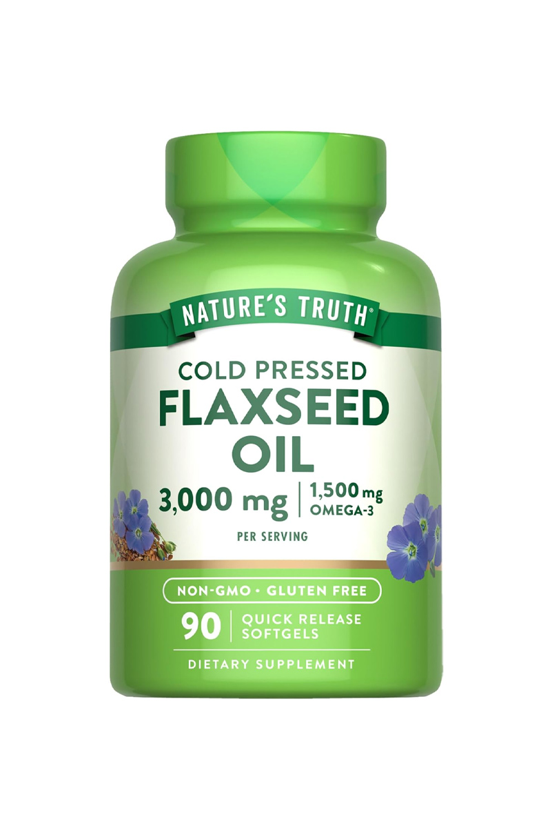 سافت ژل روغن بذر کتان Nature’s Truth – بسته ۹۰ عددی