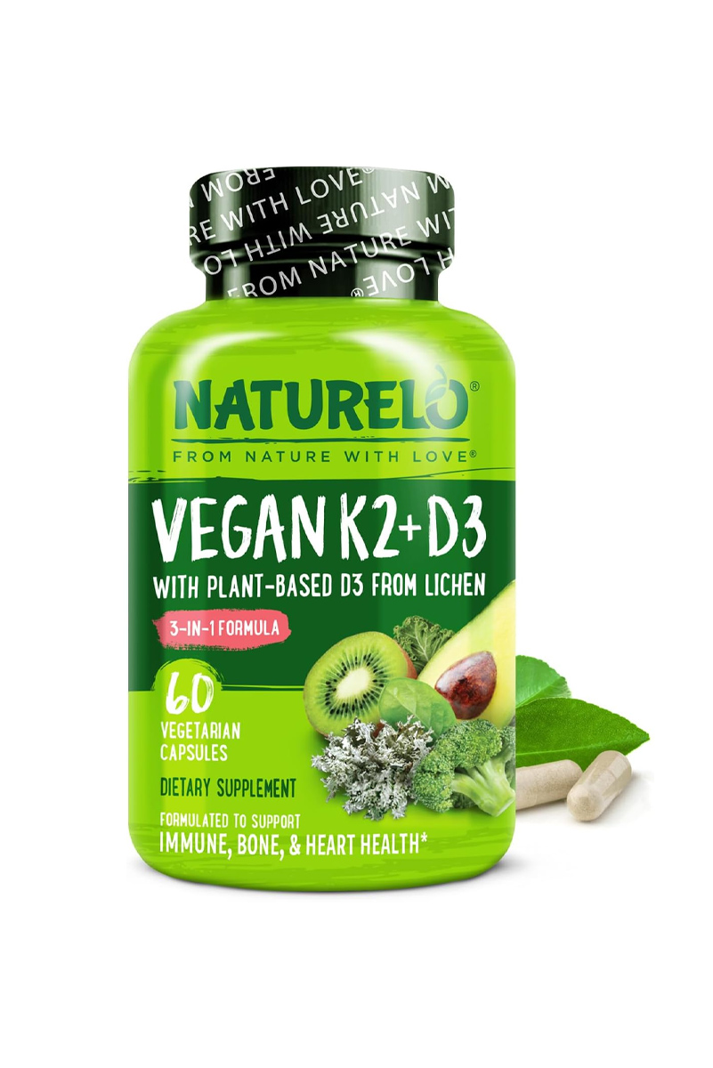کپسول گیاهی ویتامین K2 و D3 برند ForestLeaf - بسته 60 عددی