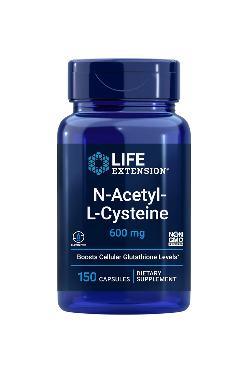 کپسول ان-استیل ال-سیستئین Life Extension – بسته 150 عددی