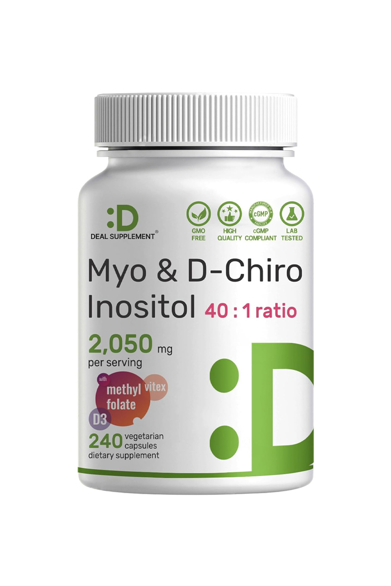 کپسول مایو و دی‌کایرو اینوزیتول DEAL SUPPLEMENT - بسته 240 عددی