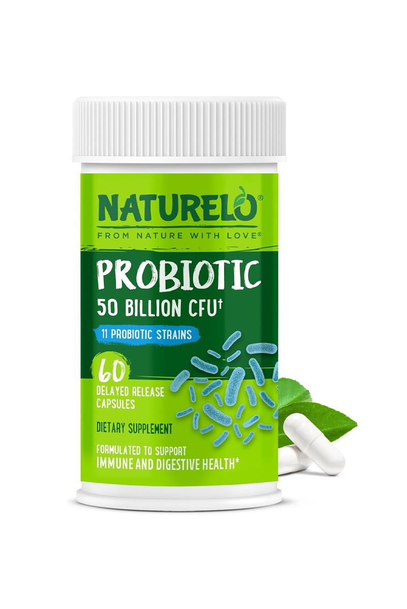 کپسول پروبیوتیک NATURELO – بسته 60 عددی