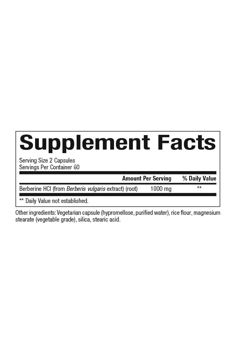 کپسول گیاهی بربرین مدل WellBetX برند Natural Factors - بسته ۱۲۰ عددی