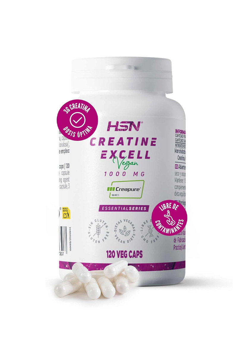 کپسول کراتین ضروری 1000 میلی‌گرم HSN - بسته 120 عددی